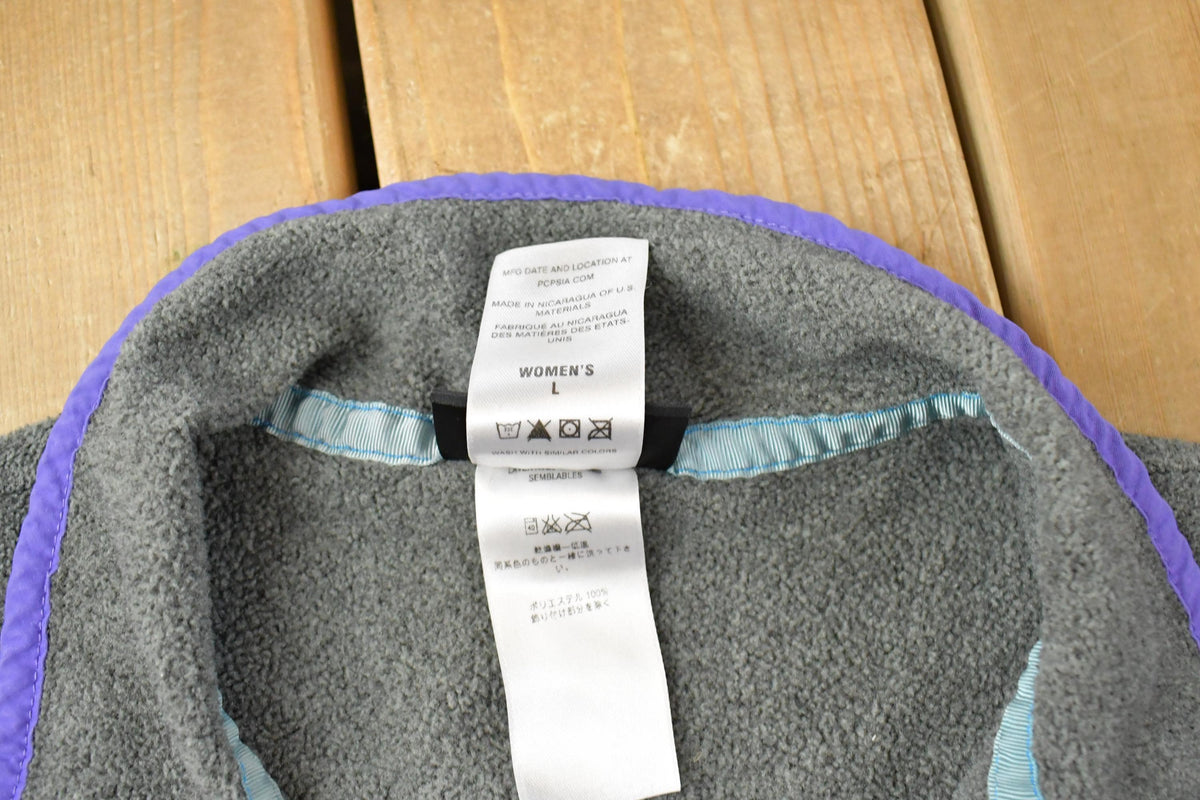Vintage 2000s Patagonia Synchilla Fleece Snap T Sweater Women's Large