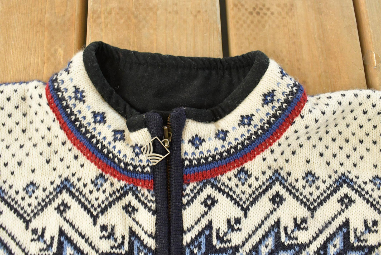 Vintage 2000s Dale Of Norway Wool Knit Abstract Pattern Sweater Men's XL