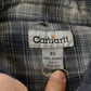 Vintage Y2K Carhartt Flannel Lined Shirt Men's XL