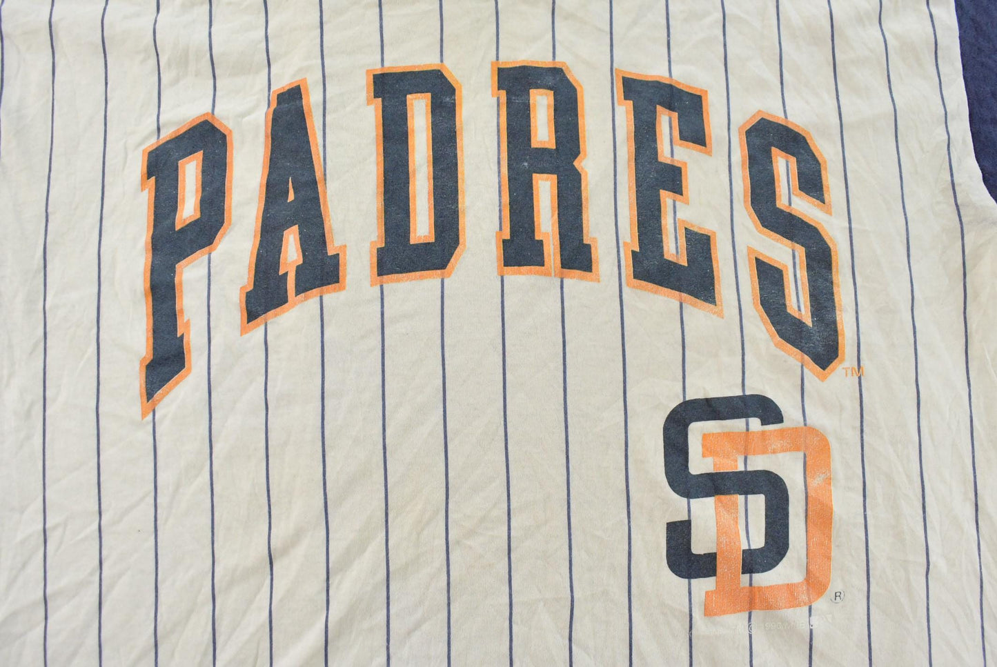 Vintage 1980s San Diego Padres MLB V Neck Jersey T-Shirt Men's L