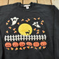 Vintage 1991 Cracker Barrel Halloween Pumpkin Crewneck Sweatshirt Men's L