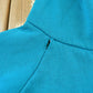 Vintage 1990s Northwest Territories Blank Blue Full Zip Thermal Lined Hoodie Sweatshirt Men's L