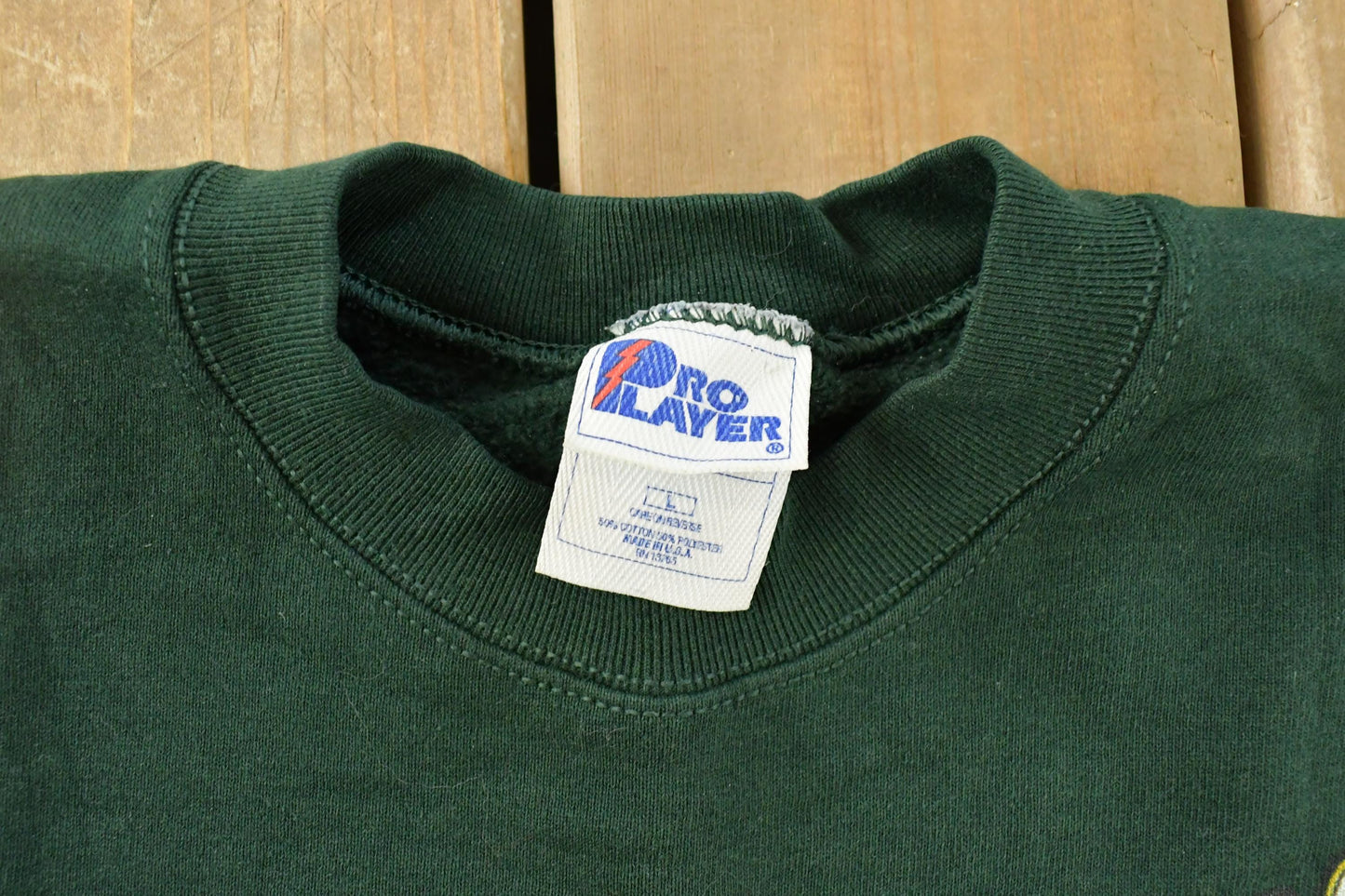 Vintage 1990s Green Bay Packers NFL Crewneck Sweatshirt Men's L