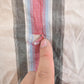 Vintage 1990s Wrangler Striped Western Pearl Snap Button Up Shirt Men's 2XL