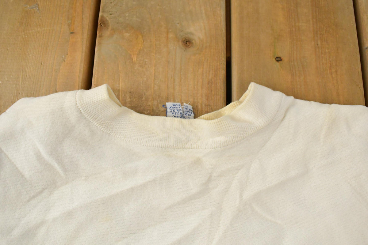 Vintage 1990s Duke University Collegiate Crewneck Sweatshirt Men's Large