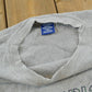 Vintage 1990s Distressed Middle Logo Embroidered Champion Crewneck Sweatshirt Men's 2XL