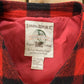 Vintage 1990s Banana Republic Wool Buffalo Plaid Snap On Vest Jacket Men's Medium