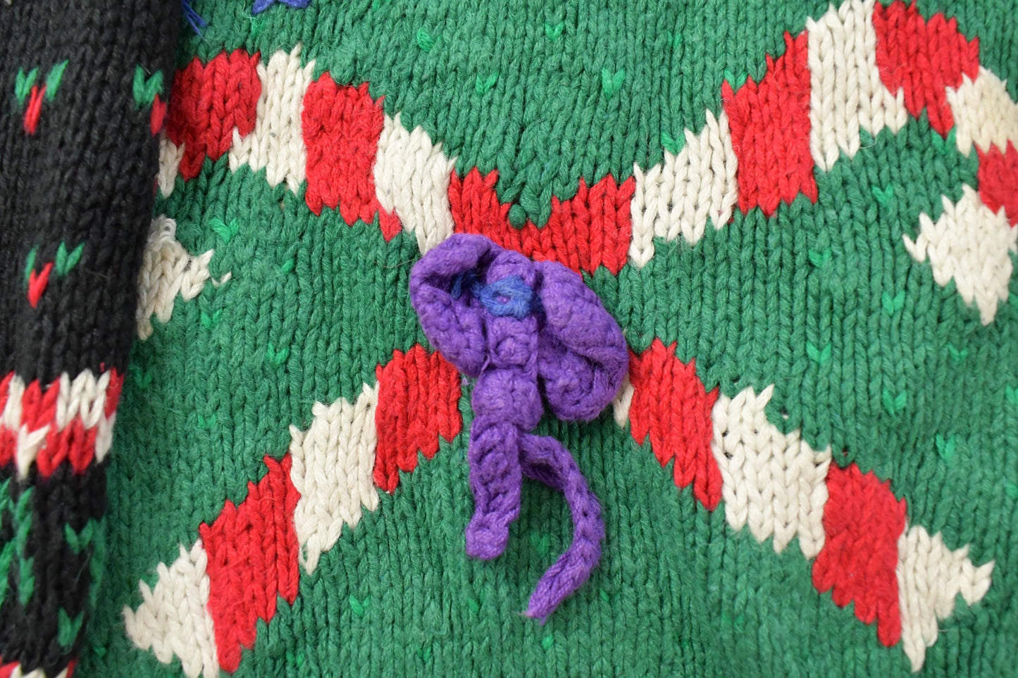 Vintage 1990s Northern Isles Christmas Hand Knit Cardigan Sweater Women's L