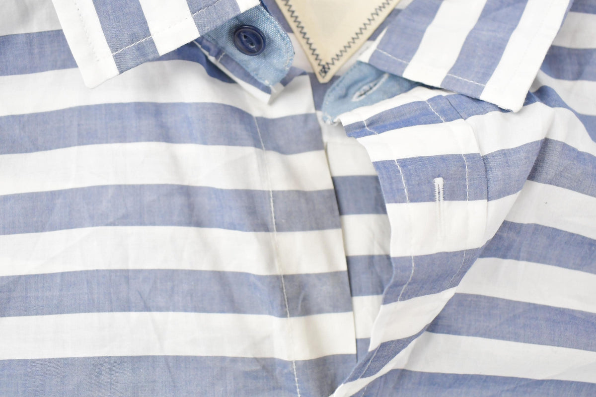 Vintage 2000s Tommy Hilfiger Striped Button Up Shirt Men's XL