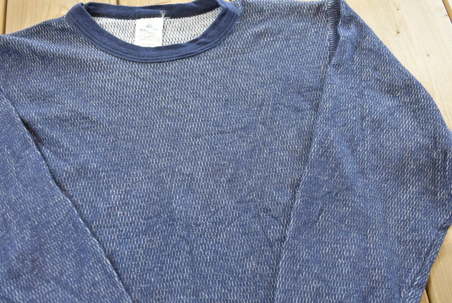 Vintage 1990s Indera Long Sleeve Thermal T-Shirt Size S Men's Small