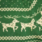 Vintage 1990s Horizon Reindeer Christmas Knit Crewneck Sweater Men's L