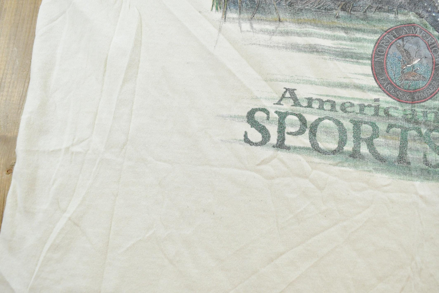 Vintage 1990s American Sportsman Loon T-Shirt Men's 2XL