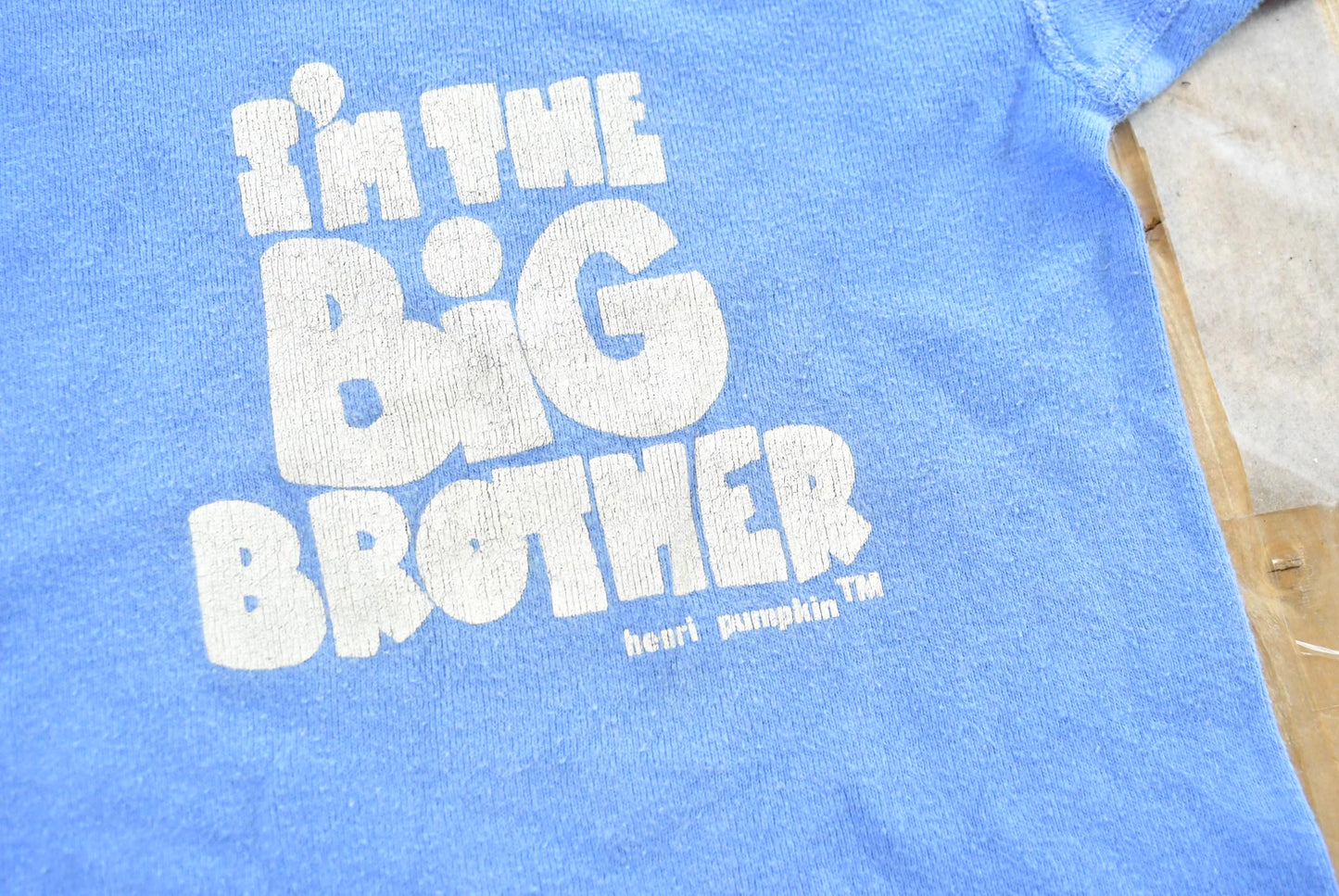 Vintage 1980s Im The Big Brother Graphic T Shirt Youth 3T