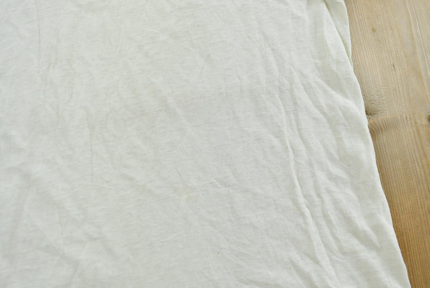 True Vintage 1970s Hanes Blank White T-Shirt Men's S