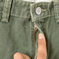 Vintage 1990s Levi's Green Denim Jean Shorts Men's 31