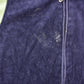 Vintage 1990s Sports Savvy Velour Zip Up Track Suit Women's L