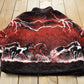 Vintage 1990s Isle Bay Horse Animals Graphic All Over Print Zip Up Fleece Sweater Men's Large / 90s Fleece / Outdoors / Made in USA