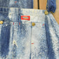 Vintage 2000s Dickies Acid Wash Denim Overalls Men's 52 x 25
