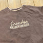 Vintage 2000s Man Myth Legend Grandpa Comedy Crewneck Mens L