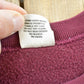Vintage 1990s MJ Soffe Blank Red Crewneck Sweatshirt Men's