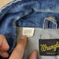 Vintage 1980s Wrangler Western Denim Trucker Jean Jacket Men's XS-S
