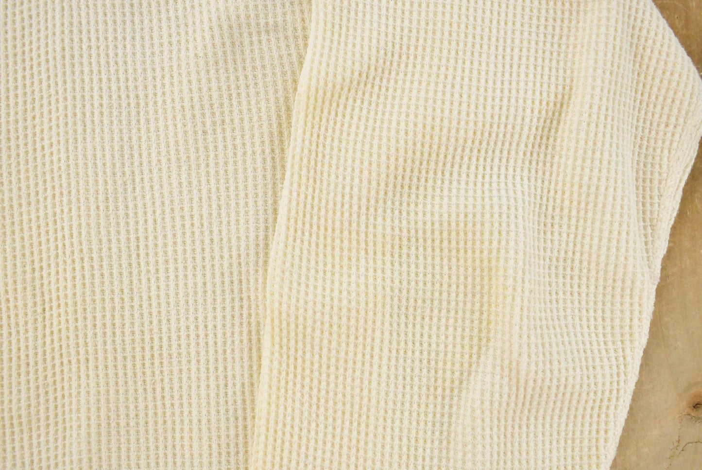 Vintage 1970s J.E. Morgan Long Johns Thermal Waffle Knit Long Sleeve Shirt Men's L-XL