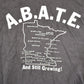 Vintage 1990s Abate State Rally Souvenir Crewneck Shirt Men's L