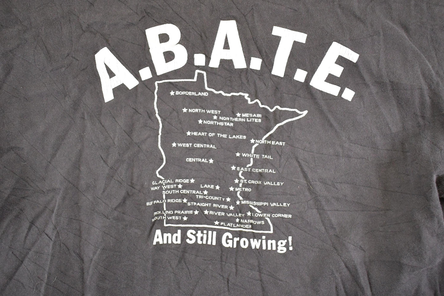 Vintage 1990s Abate State Rally Souvenir Crewneck Shirt Men's L