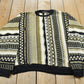 Vintage 1990s Protégé 3D Cable Knit Crewneck Sweater Men's XL Tall / Vintage 90s Crewneck / Abstract Patterns / Made in USA
