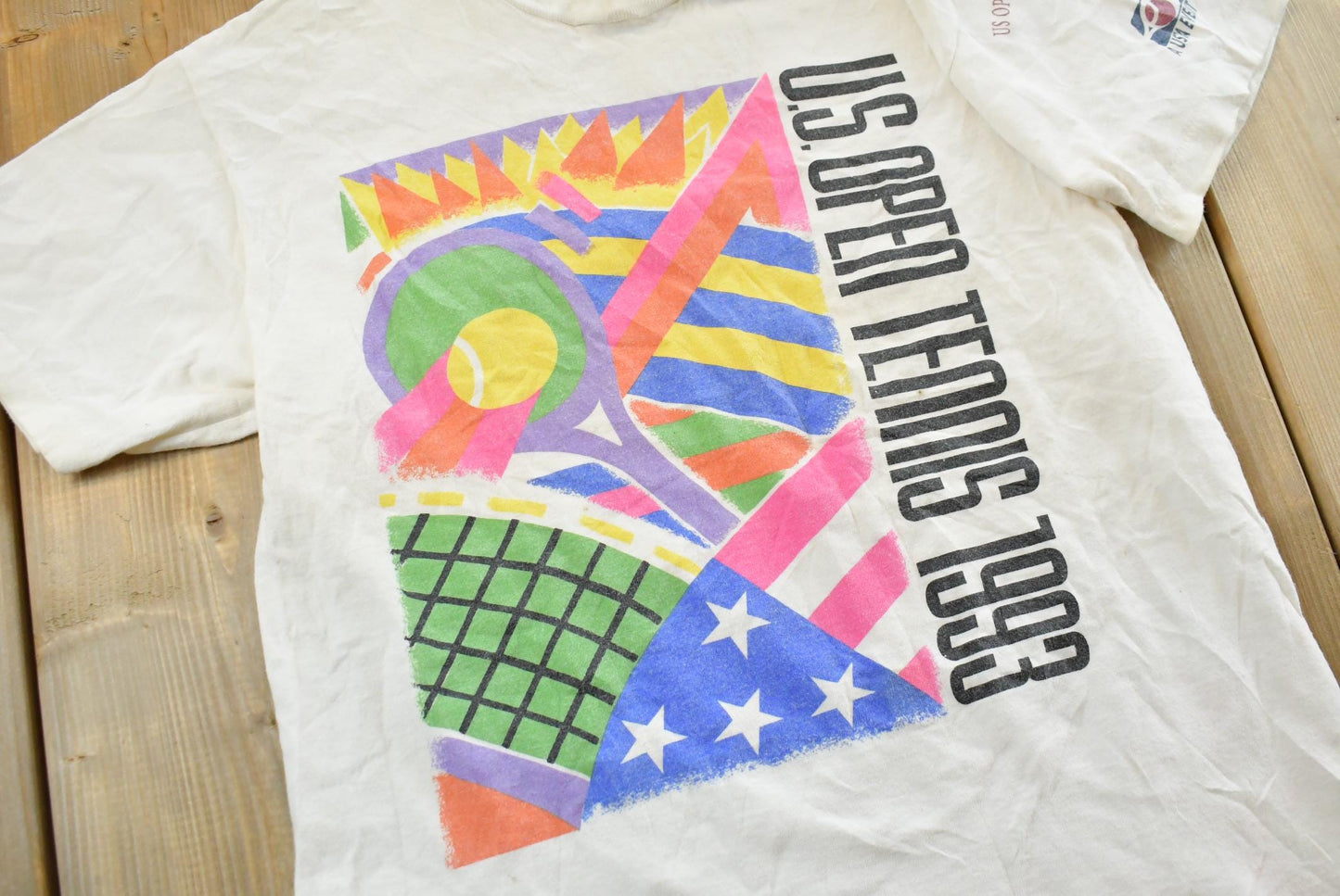 Vintage 1993 US Open Tennis T-Shirt Mens S