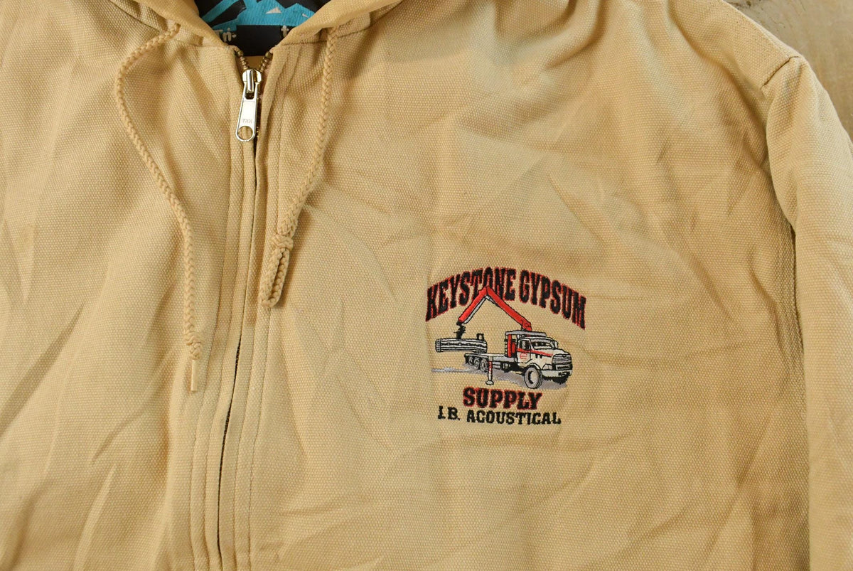 Vintage 1990s Tri Mountain Construction Work Wear Jacket Men's XL