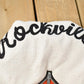 Vintage 1980s Rockville Poms Wool Letterman Varsity Jacket Men's S