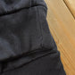 Vintage 1980s McGregor Black Thermal Lined Full Zip Up Raglan Hoodie Sweatshirt Men's L