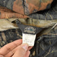Vintage 1990s Wolf Mountain Tree Camo Full Zip Hoodie Men's 5XL