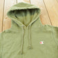 Vintage 2000s Champion Reverse Weave Green Blank Hoodie Sweatshirt Men's S