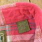 Vintage 1990s M Fine & Sons Plaid Flannel Button Up Shirt Men's 2XL