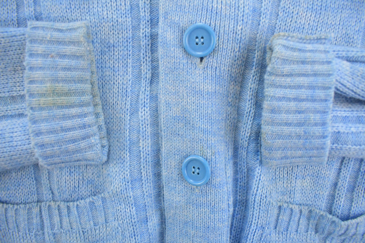 Vintage 1990s Geometric Knit Cardigan Sweater Men's M
