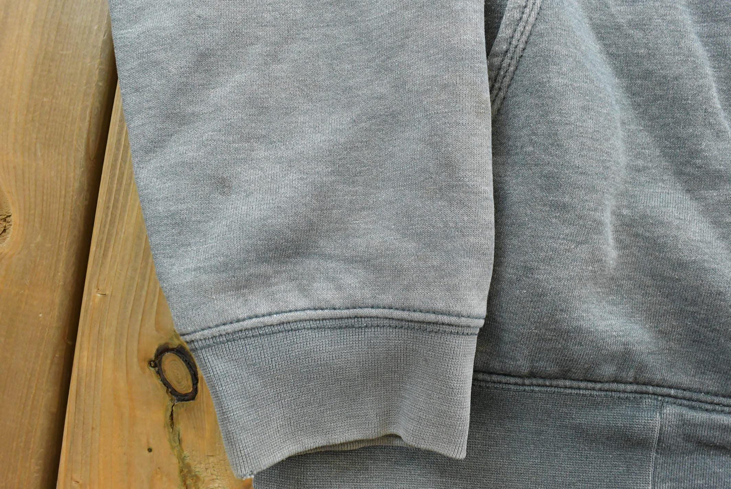 Vintage 1990s Faded Carhartt Full Zip Quilted Lined Hoodie Jacket Sweatshirt Men's XL / 90s Workwear / Heavyweight / Rain Defender