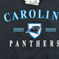 Vintage 1990s Deadstock Carolina Panthers NFL Crewneck Sweatshirt Men's Medium Men's 2XL
