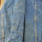 Vintage 1980s Levi's Blanket Lined Denim Jean Trucker Jacket Men's M