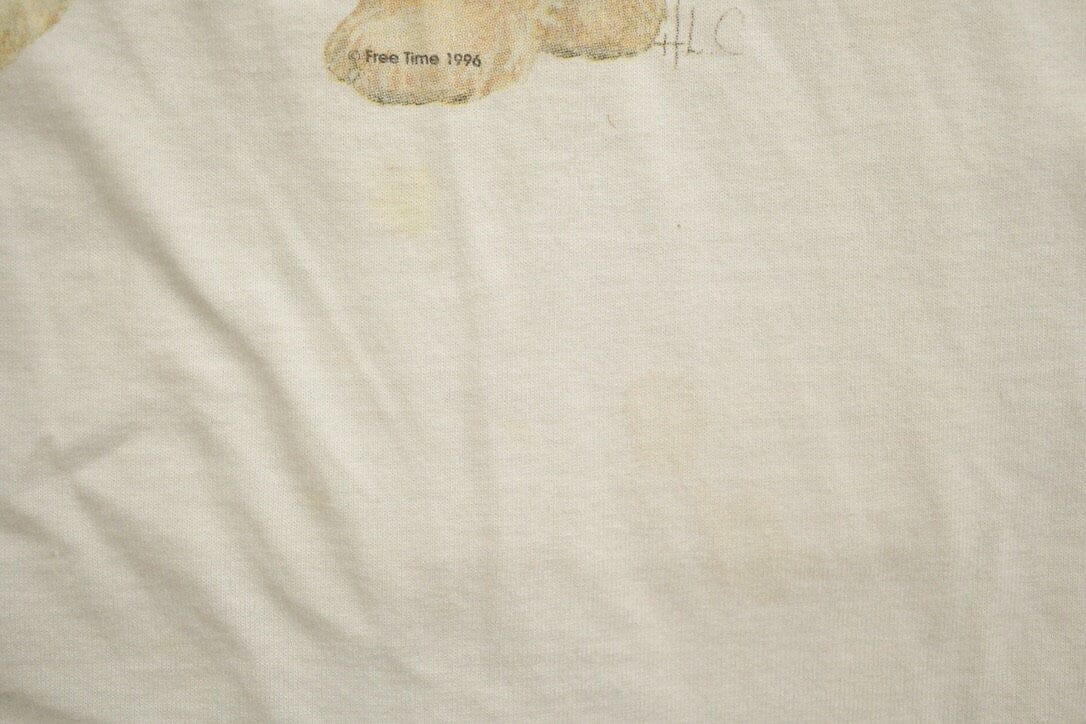 Vintage 1990s Soft-coated Wheaten Terrier Theme Graphic T-Shirt Men's Medium