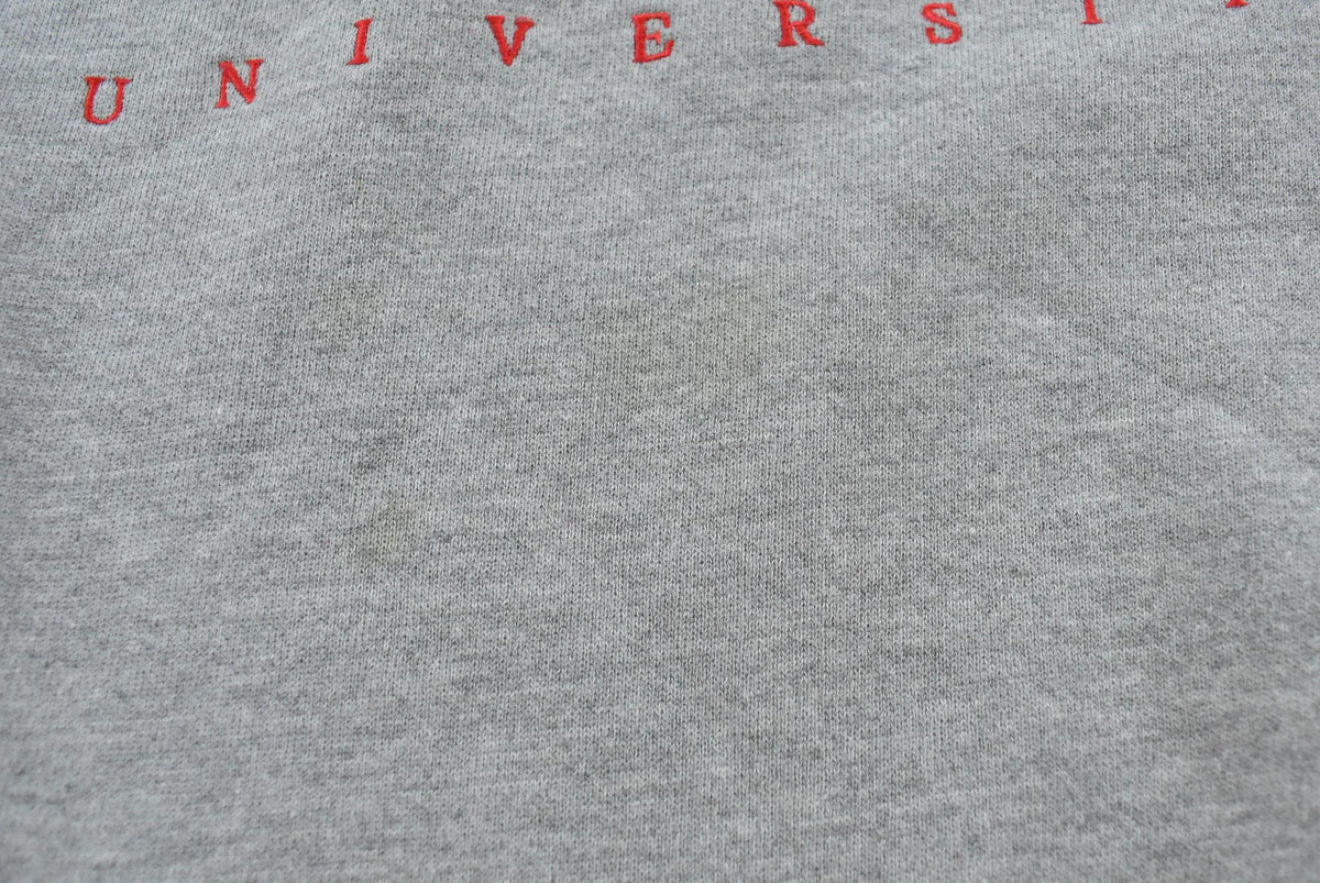 Vintage 1990s Ohio State University Embroidered Collegiate Crewneck Sweatshirt Men's L