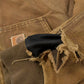 Vintage 1990s Distressed Carhartt Hooded Jacket Men's XL