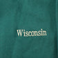Vintage 1990s Wisconsin Champion Leather Wool Varsity Jacket Men's Small