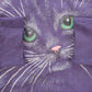 Vintage 1990s Morning Sun Cute Cat Embroidered Crewneck Sweatshirt Women's M