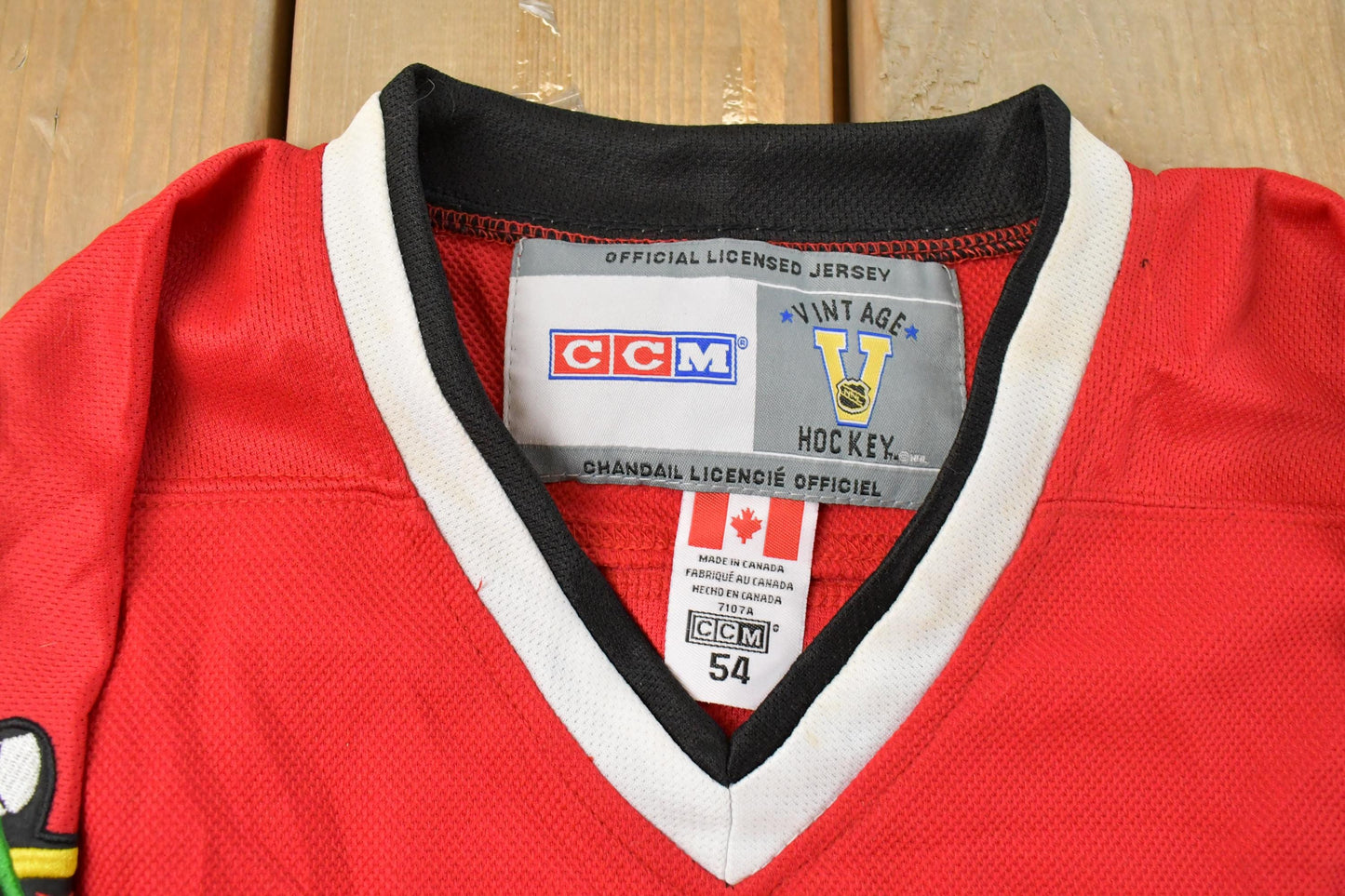 Vintage 2000s Stan Mikita #21 Chicago Blackhawks NHL CCM Hockey Jersey Men's XL