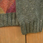 Vintage 1990s Jos. A Bank Argyle Wool Knit Crewneck Sweater Men's M