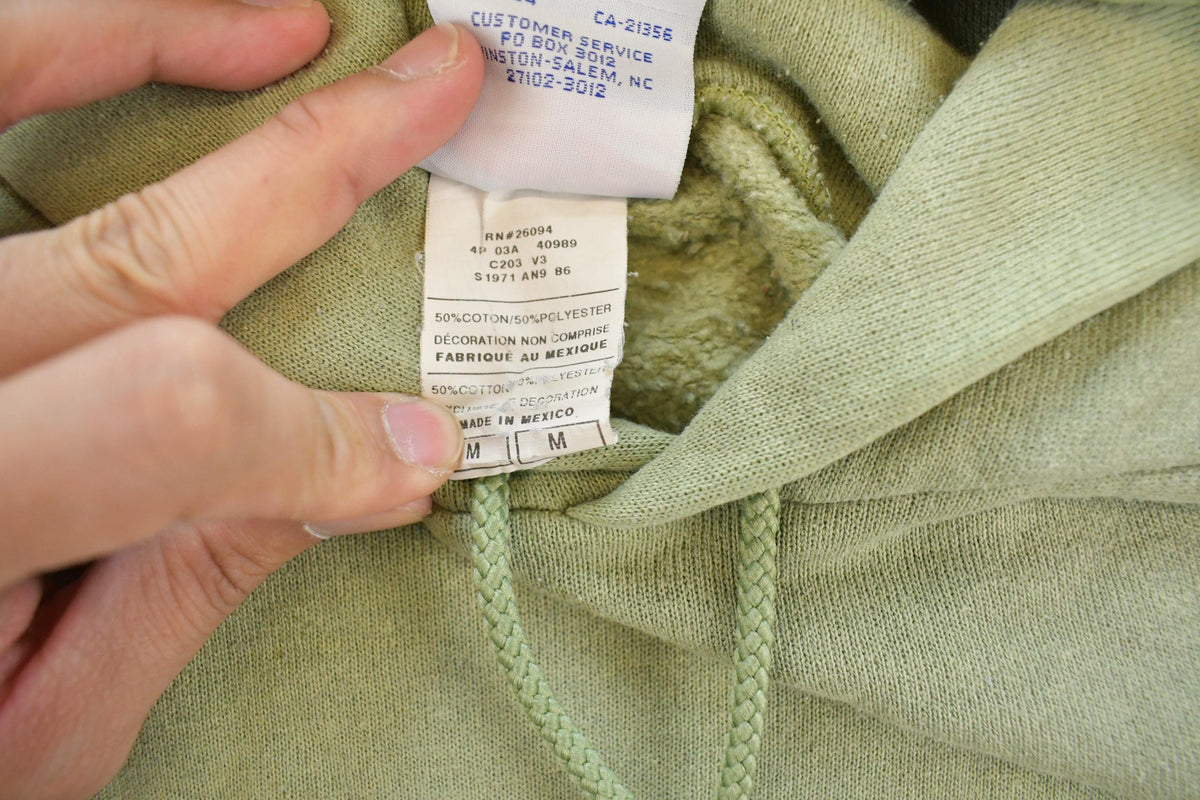 Vintage 1990s Sun Faded Champion Hoodie Sweatshirt Men's M