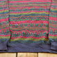 Vintage 1990s Northern Isles Striped Ramie Cotton Knit Crewneck Sweater Men's L