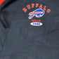 Vintage Y2K Buffalo Bills NFL Football Quarter Zip Fleece Sweatshirt Men's Large